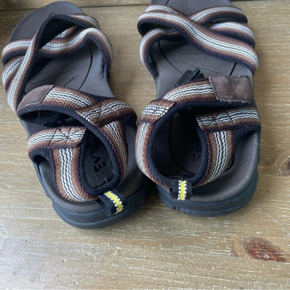 Everest Mens Agile Brown Hiking Water Sandals shoes size 13